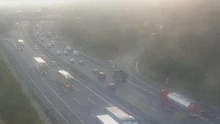 Lluvia en la AP-7 este lunes