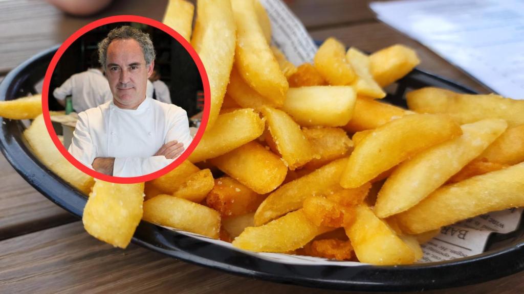 Ferran Adrià y patatas fritas