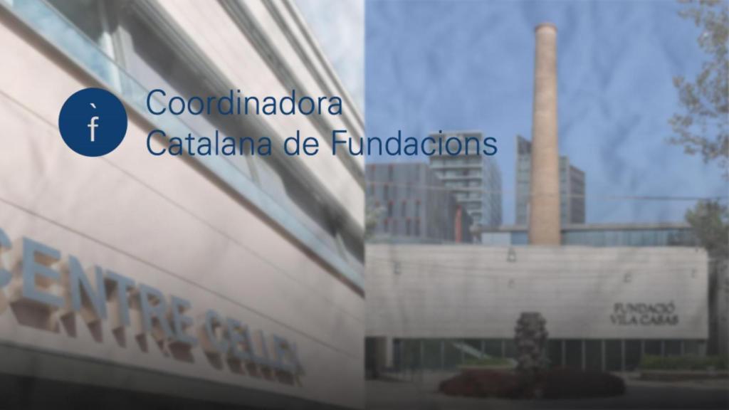 Fotomontaje de las fundaciones Cellex y Vila-Casas
