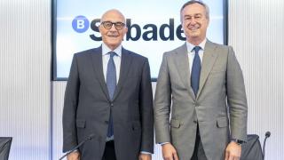 Josep Oliu y César González-Bueno, presidente y consejero delegado del Banco Sabadell