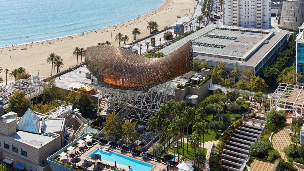 Imagen del área donde se expandirá el Hotel Arts de Barcelona