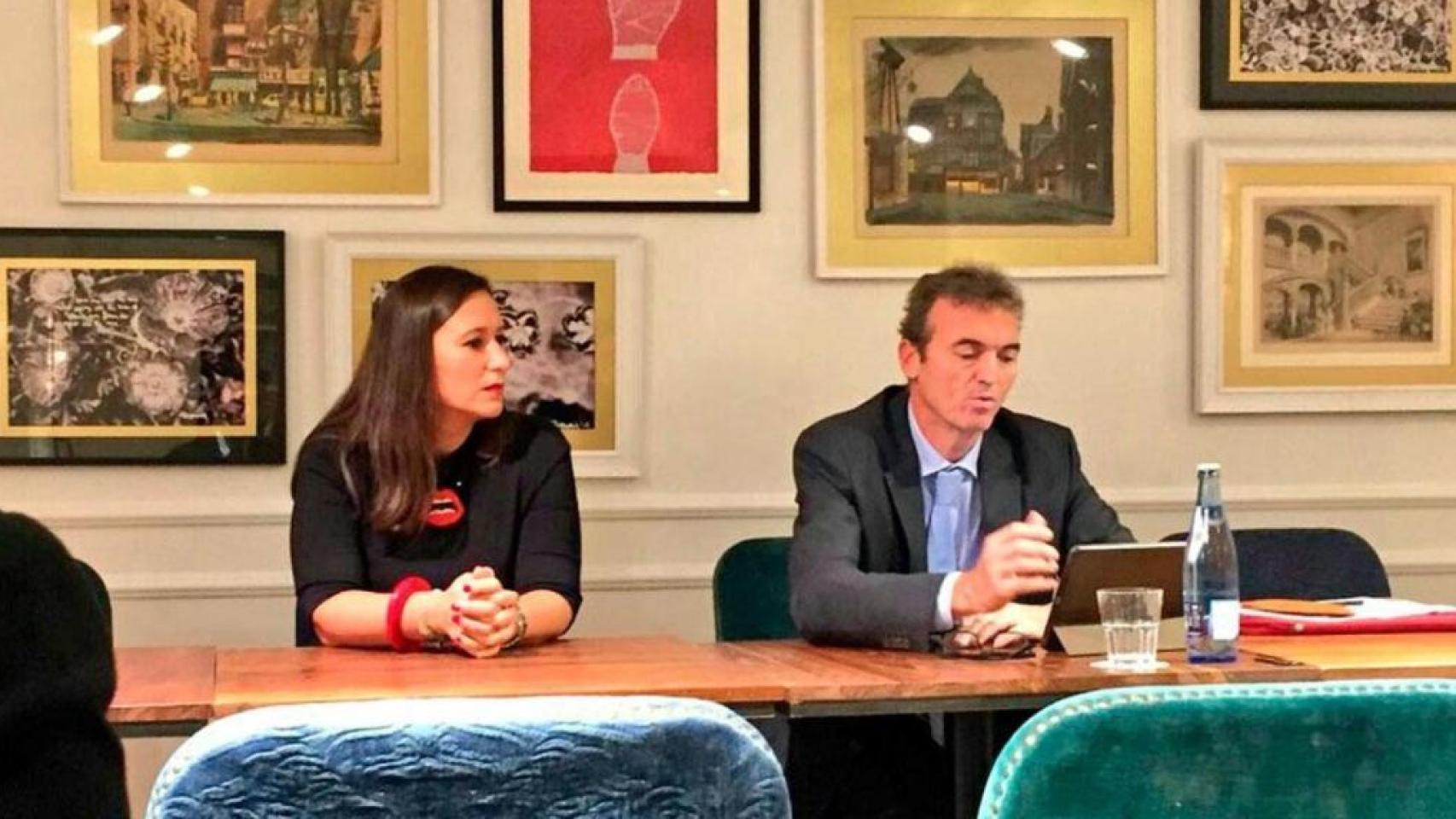 Malco Par (d), director general de Majestic Hotel Group, en una imagen de archivo