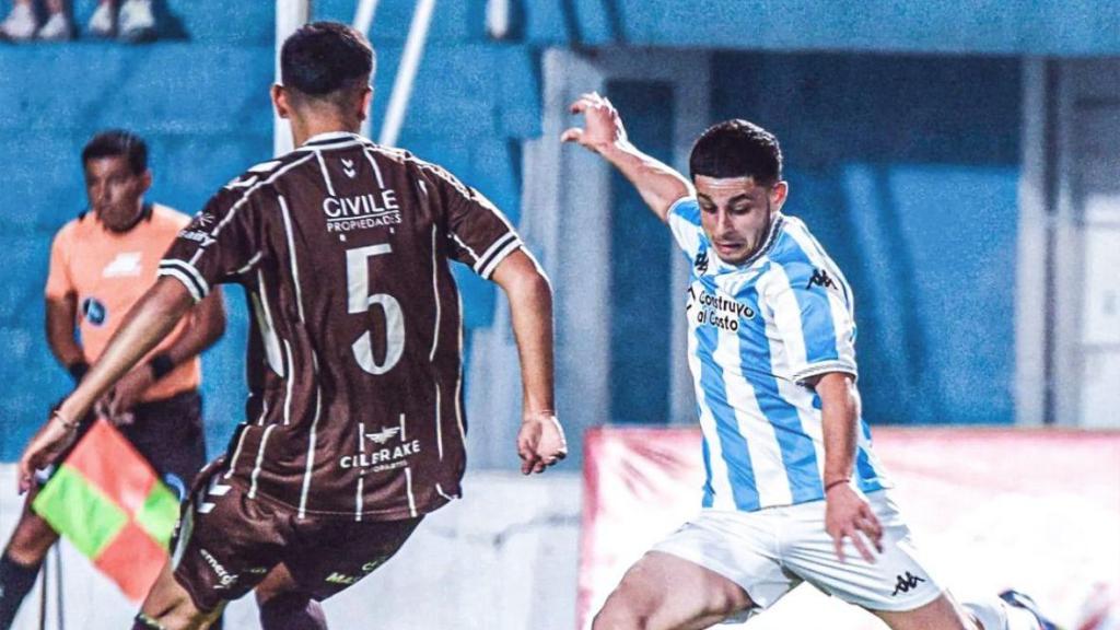 Lucas 'Pocho' Román con el filial de Atlético Tucumán