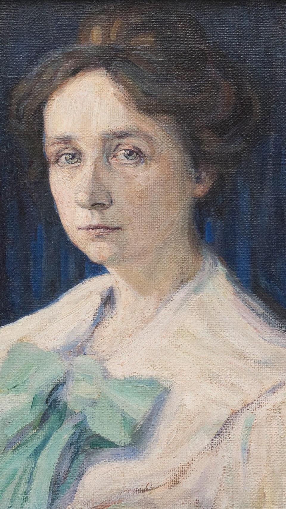 Autorretrato de Gabriele Münter