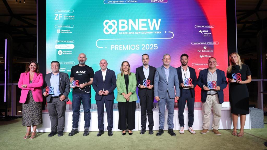 Entrega de premios de BNEW 2025
