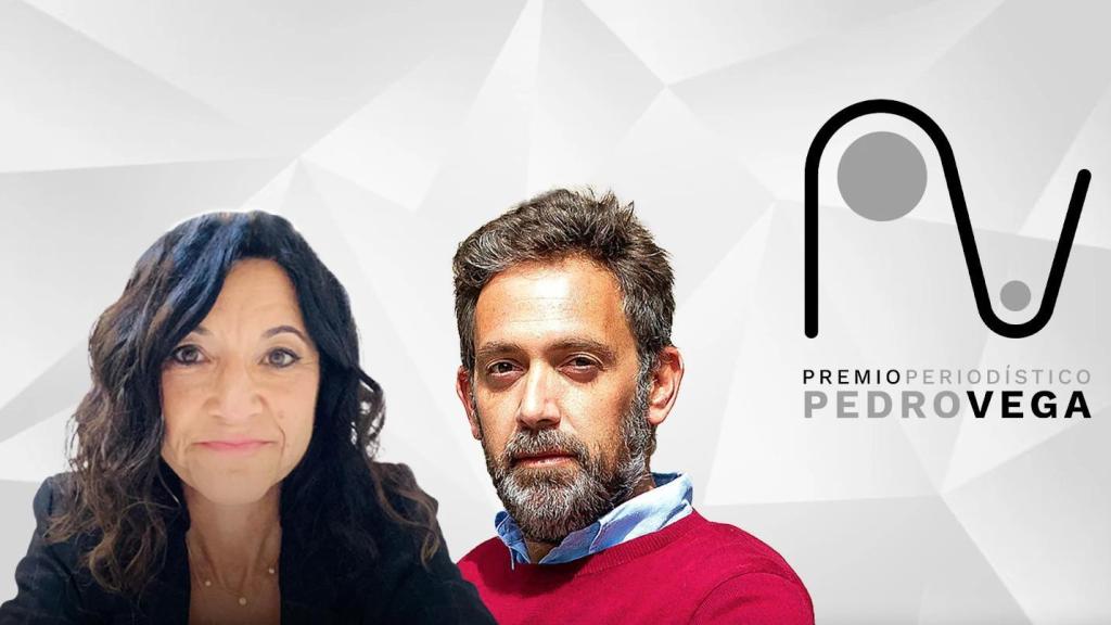 Susana Quadrado y Cristian Segura, ganadores del I Premio Pedro Vega de periodismo