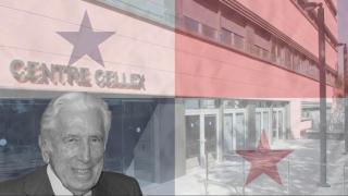 Pere Mir, ante el Centre Cellex