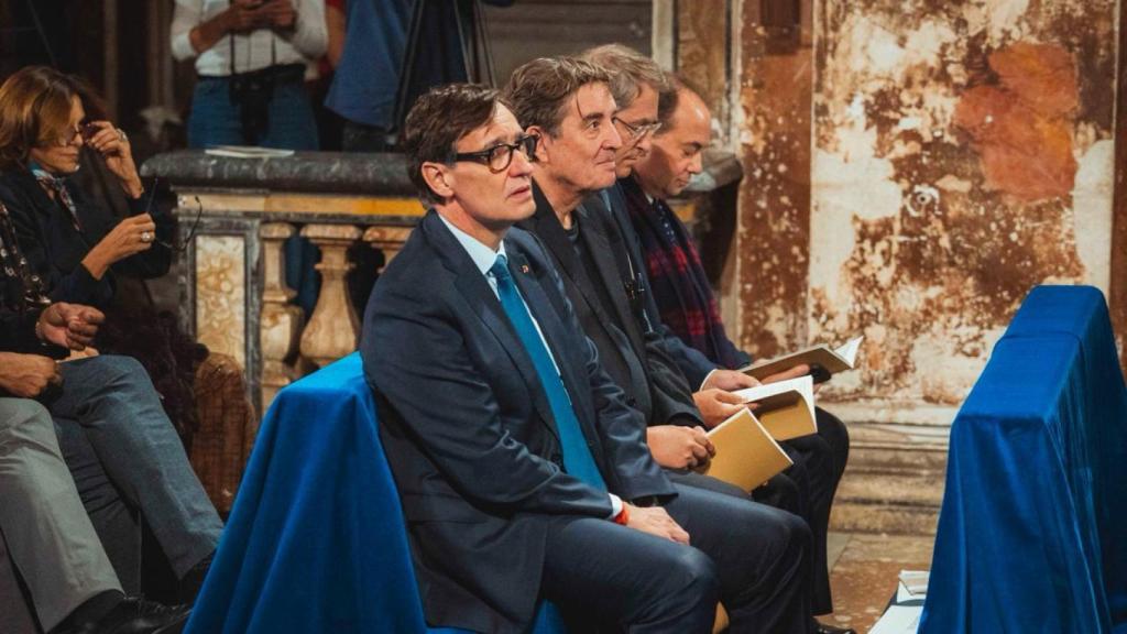 Salvador Illa asiste al concierto por el 40º aniversario del Festival de Peralada en San Pietro in Montorio, Roma