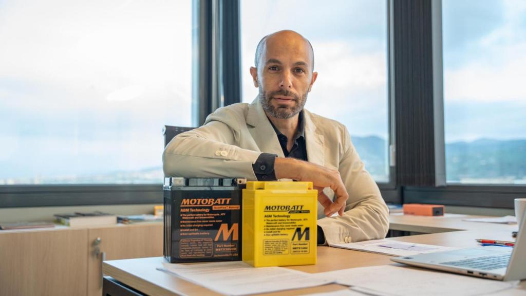 El director general de Kage Europa, Santi Diamant, durante la entrevista con Crónica Global