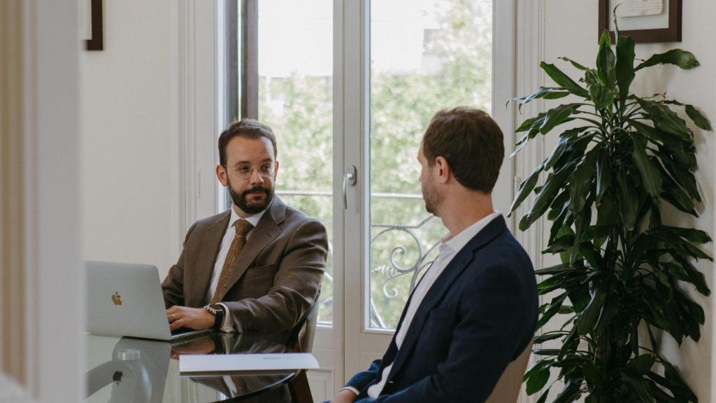 Juan Madridejos i Luis Alberto Álvarez, notaris de JLA Notaria / Cedida