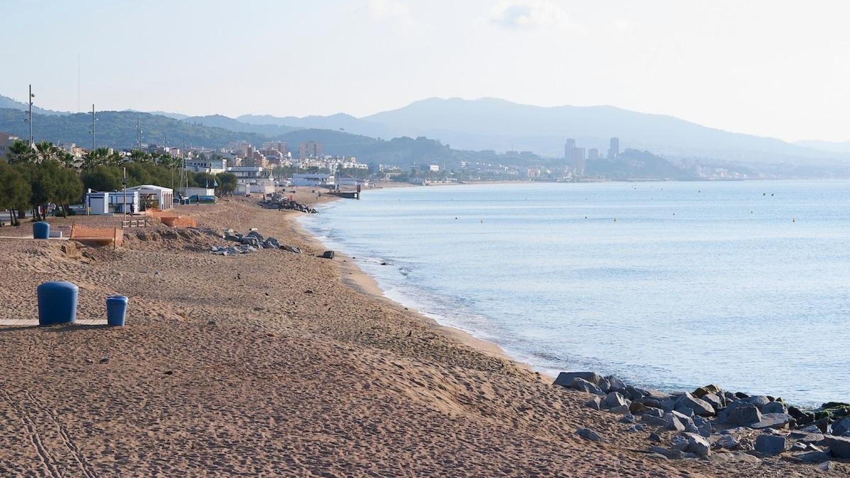 Día despejado en Badalona