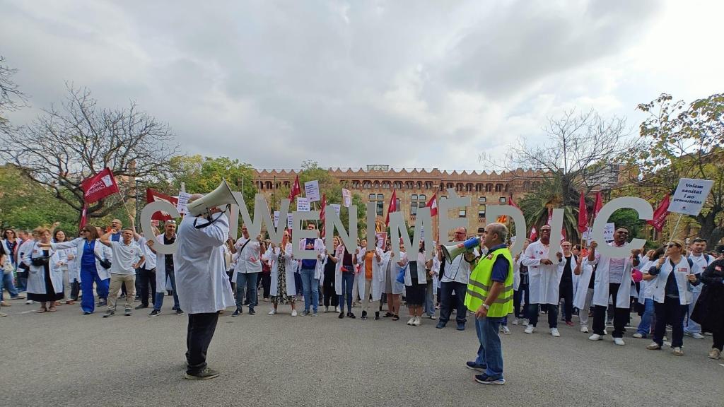 Concentración de Metges de Catalunya, este viernes
