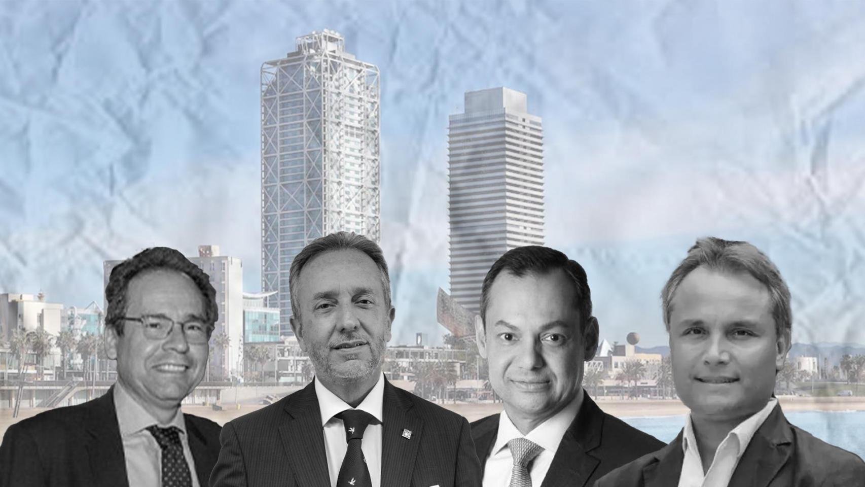 Juan Tejedor (Patrimonio); Carlos Puig (Crowe); Arjun Gupta (GIC) y Renato da Oliveira (Arts)