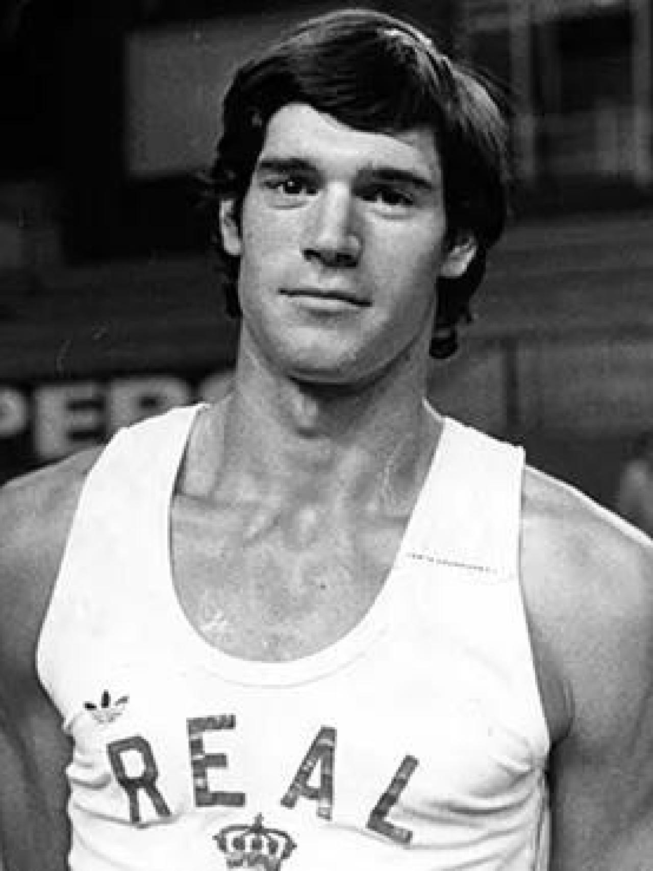 Fernando Martín en el Real Madrid de basket