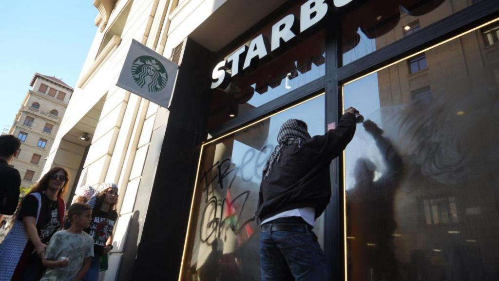 protestas en apoyo a Gaza en Barcelona