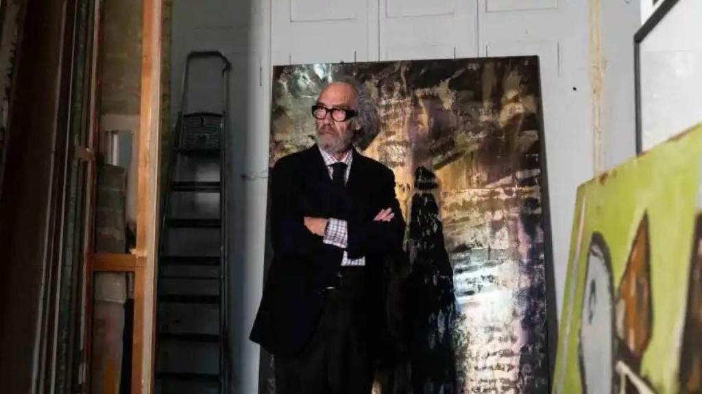 Carles Taché en su galería