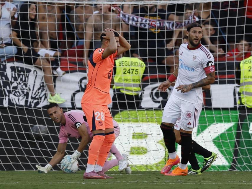 Roony Bardghji en el Sevilla-Barça de la Liga