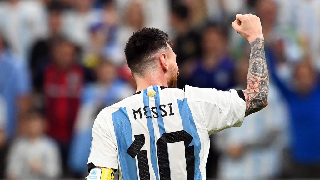 Lionel Messi con la selección argentina en una imagen de archivo