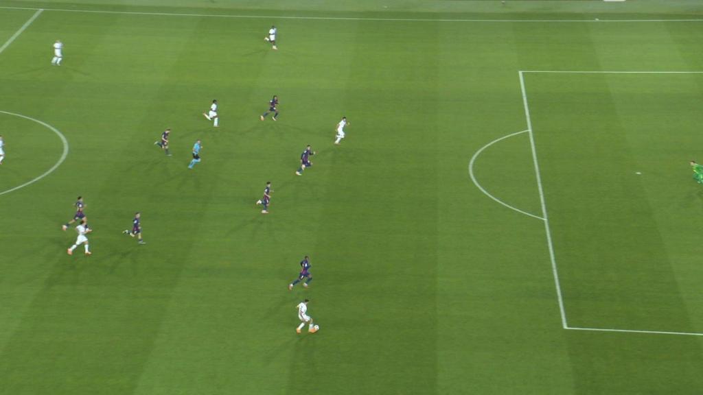 El PSG ataca la línea defensiva del Barça de Flick en Montjuïc