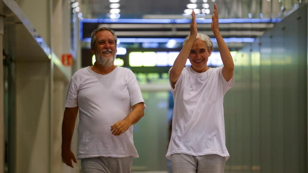 Ada Colau, exalcaldesa de Barcelona, y Jordi Coronas, regidor barcelonés de ERC