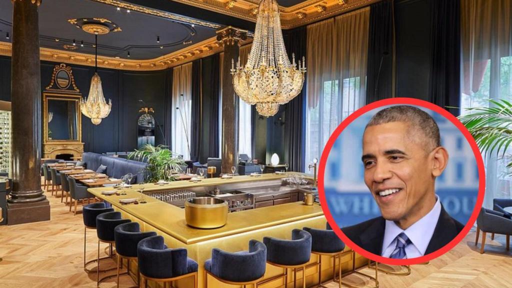Barack Obama y el restaurante Amar Barcelona