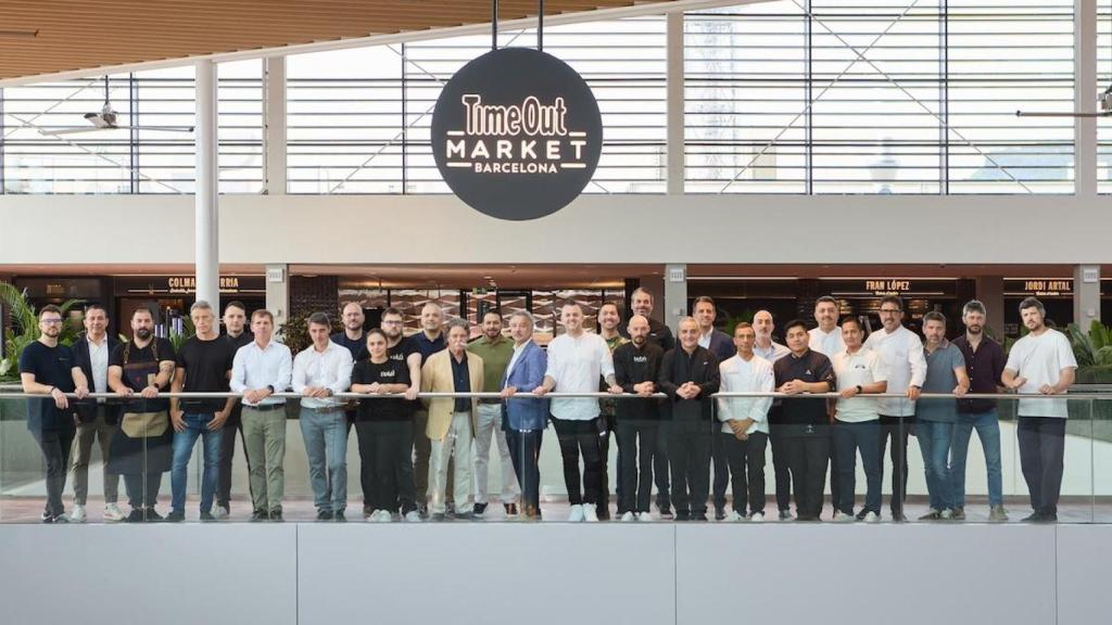 Restauradores del Time Out Market en su estreno