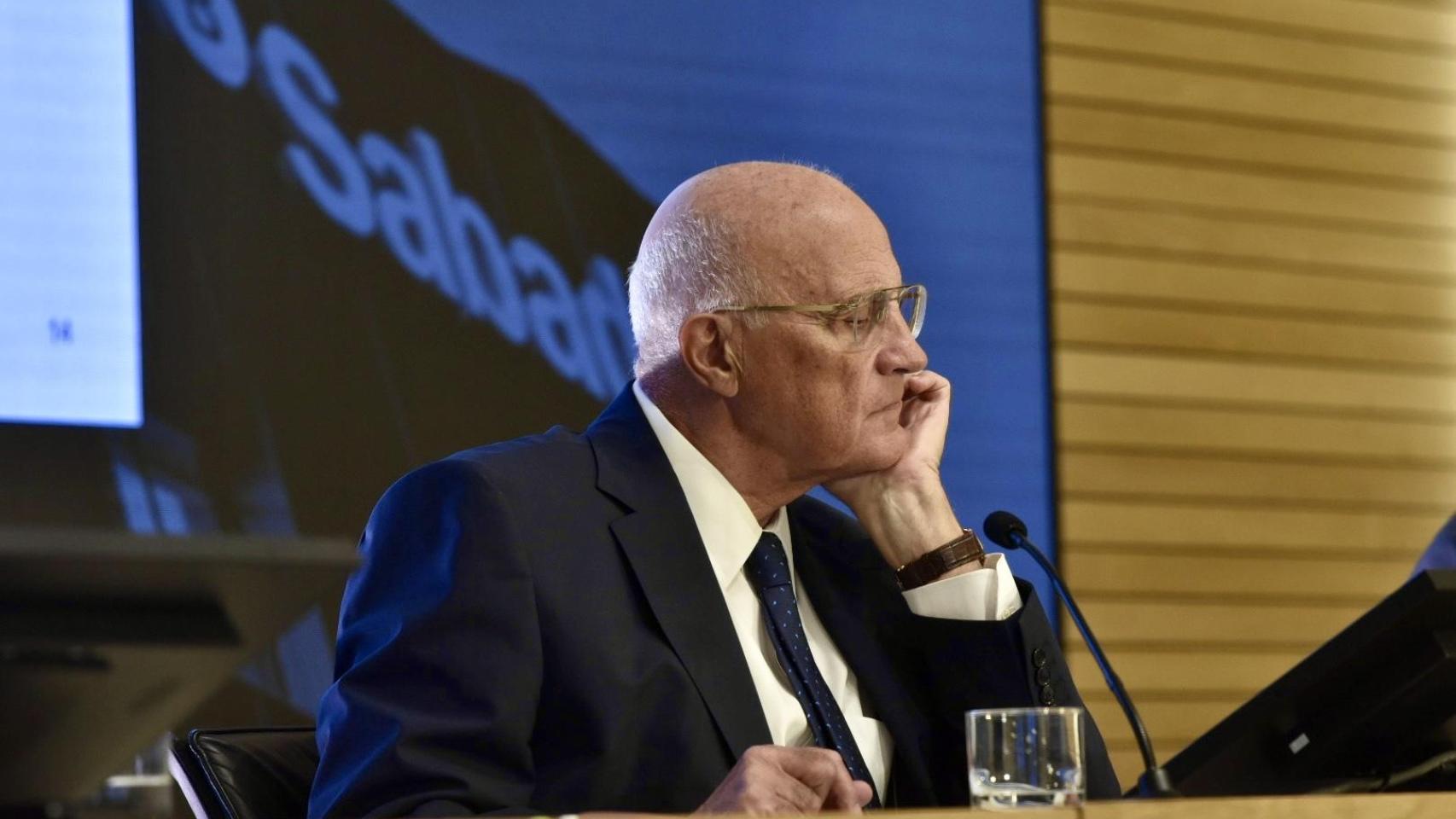 El presidente del Banco Sabadell, Josep Oliu / EP