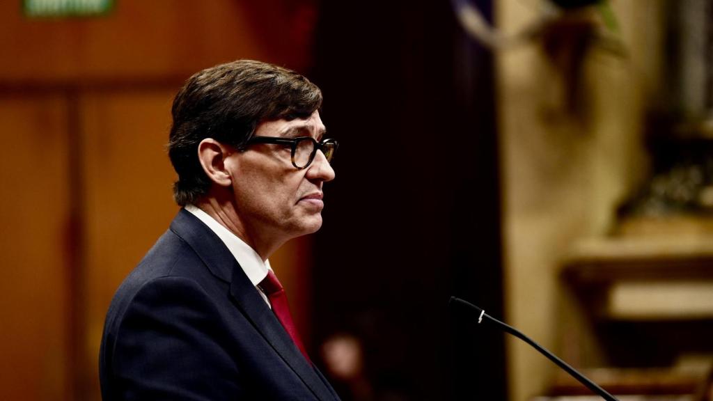 Salvador Illa, presidente de la Generalitat, en el Debate de Política General del Parlament en el segundo año de la legislatura