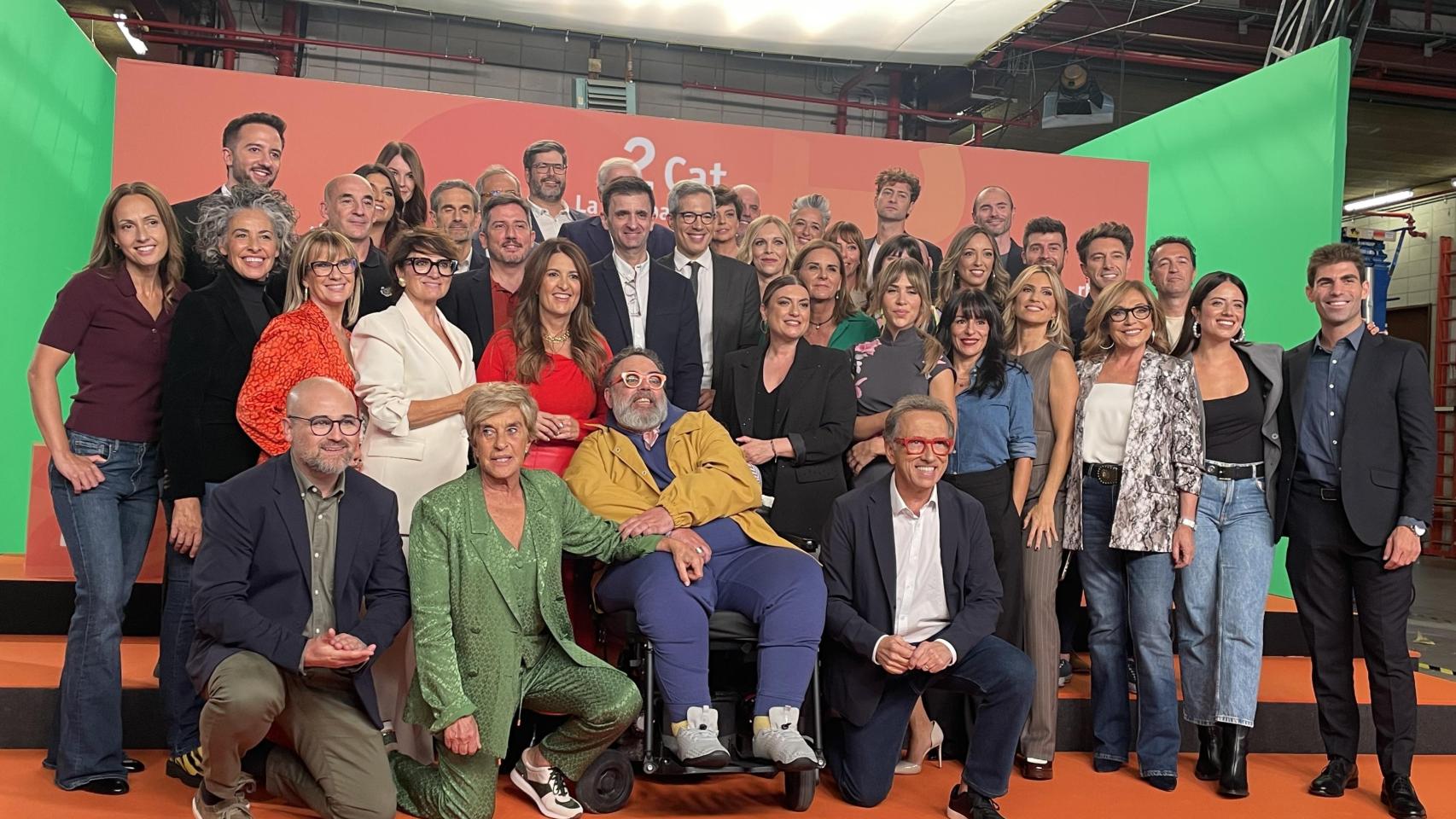 Presentación de 2Cat, La2 en Cataluña casi íntegramente en catalán