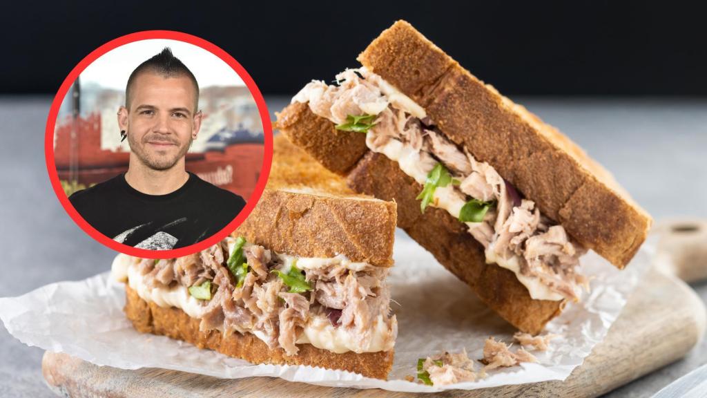 Dabiz Muñoz y sándwich de atún