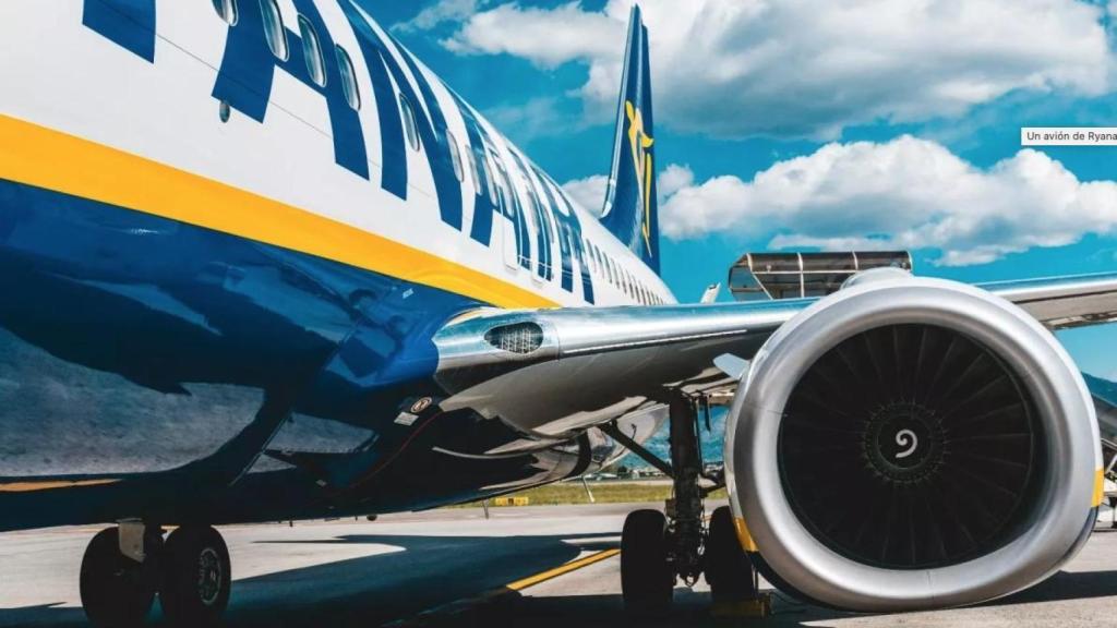 Un avión de Ryanair