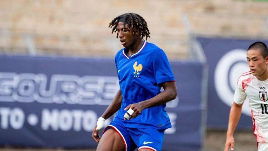 Tylel Tati con la selección francesa