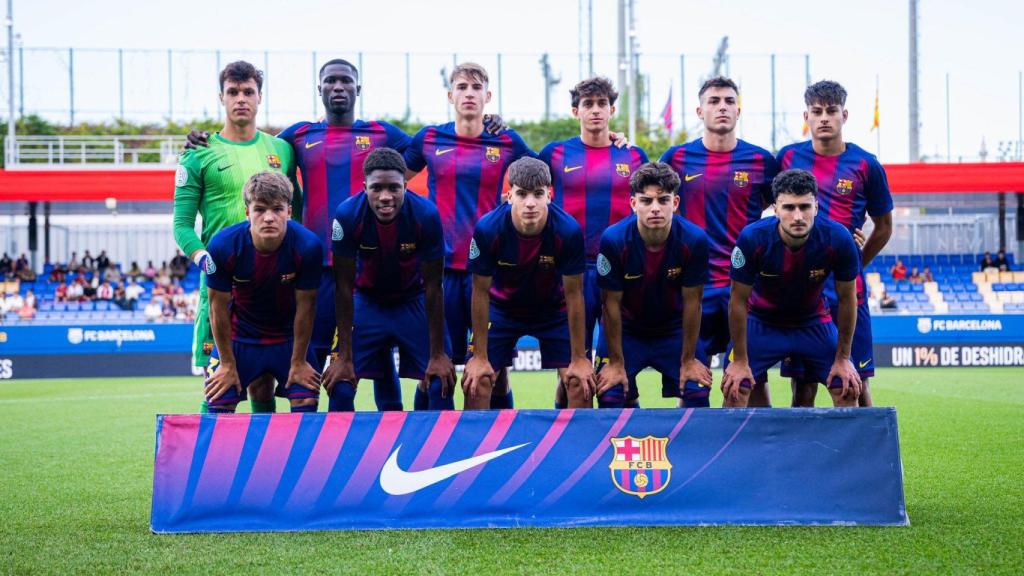 El once inicial del Barça B contra el Reus FC Reddis