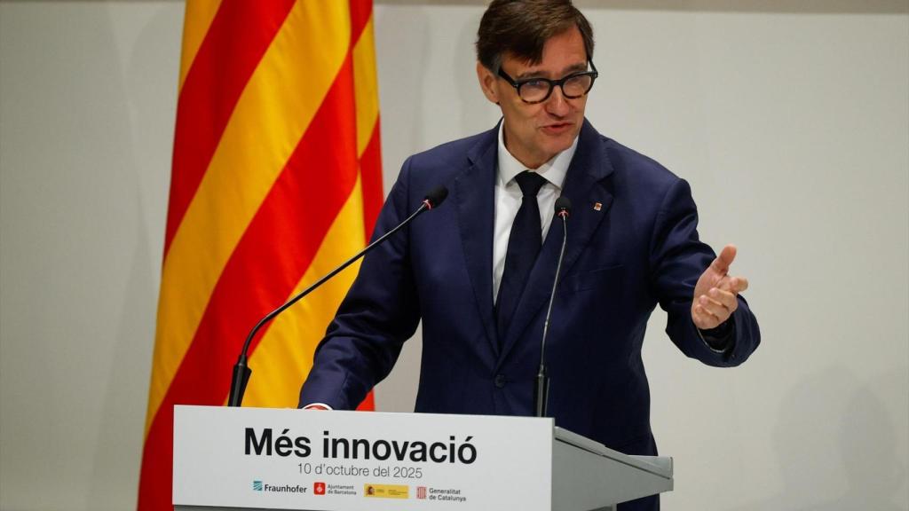 El presidente de la Generalitat de Catalunya, Salvador Illa