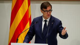 El presidente de la Generalitat de Catalunya, Salvador Illa