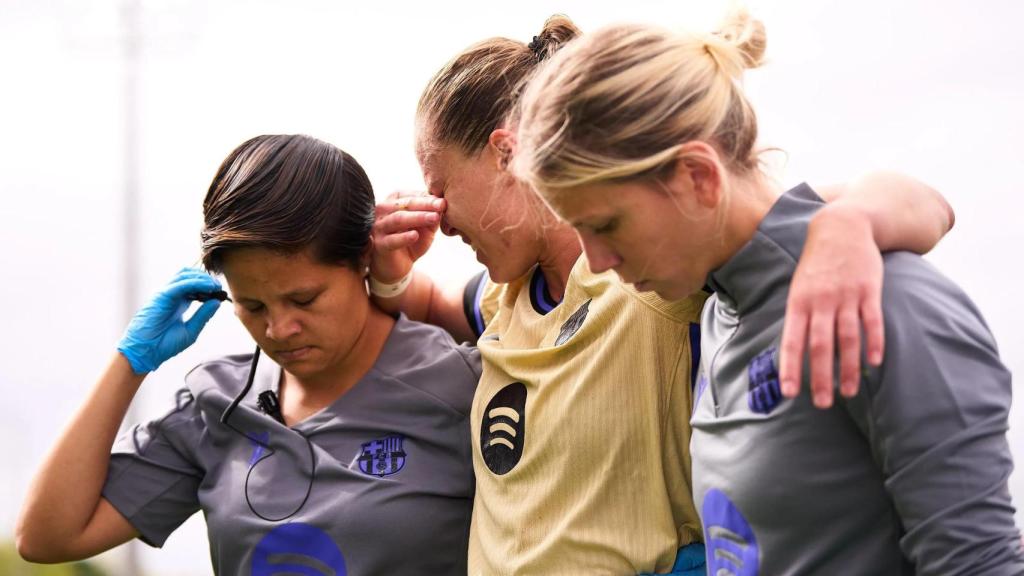 Ewa Pajor abandona l'Atlètic de Madrid-Barça per lesió