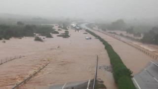 Inundaciones en el sur de Cataluña