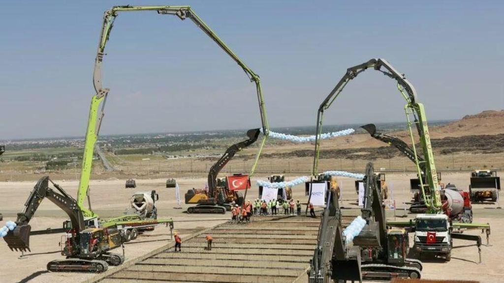 La parte turca del Corredor de Zangezur, en plena construcción