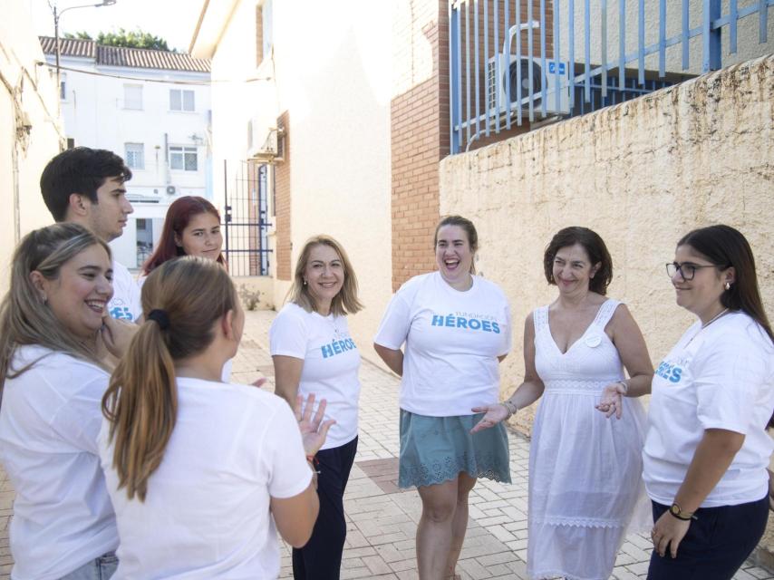 La Fundación Héroes se ha volcado con la familia Serrano Martín