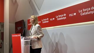 La portavoz del PSC, Lluïsa Moret