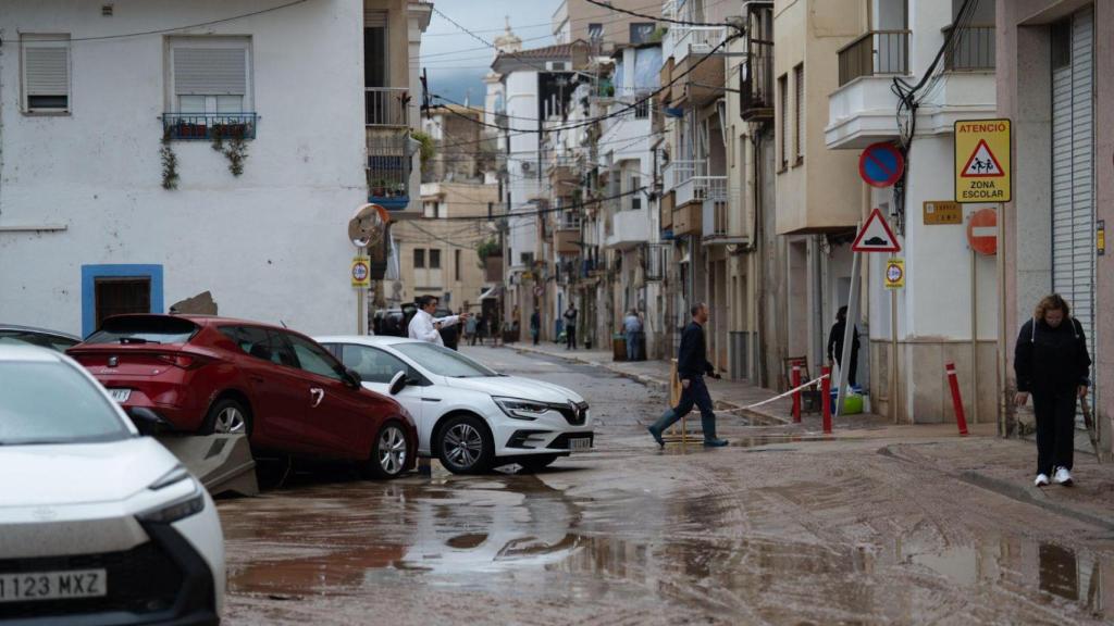 Sant Carles de la Ràpita (Tarragona), tras el paso de la DANA Alice el 13 de octubre de 2025