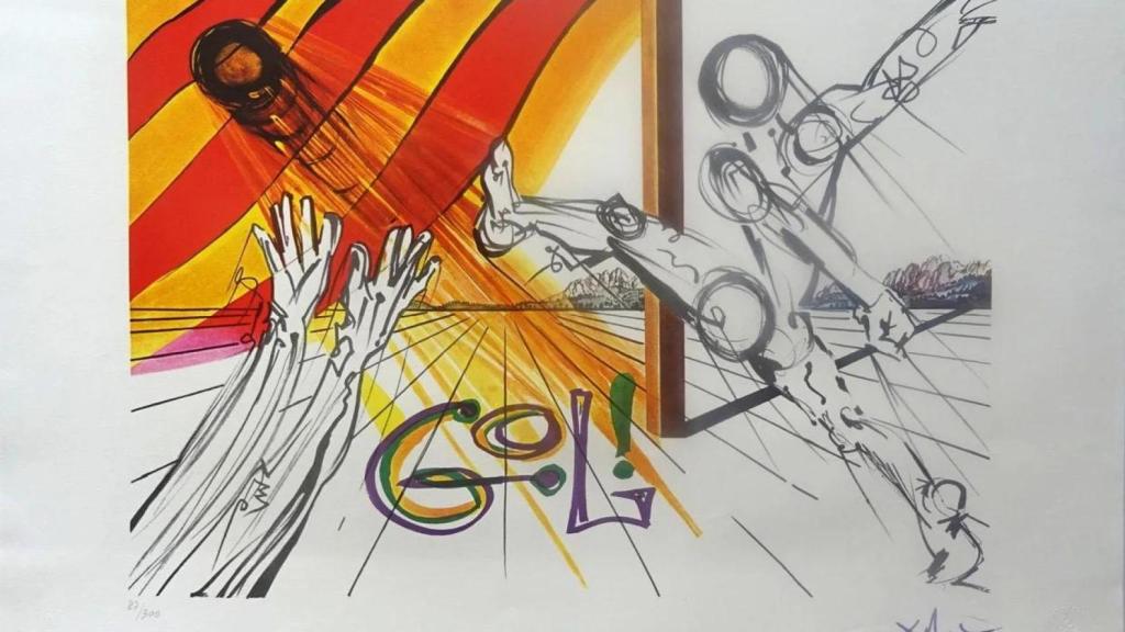 'Gol', el cuadro perdido de Dali