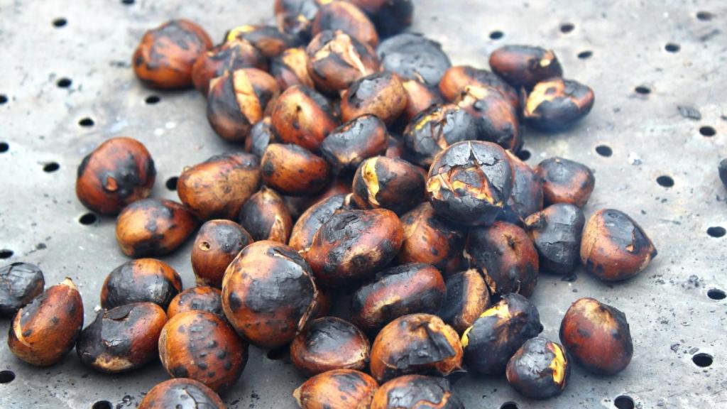 Castañas asadas