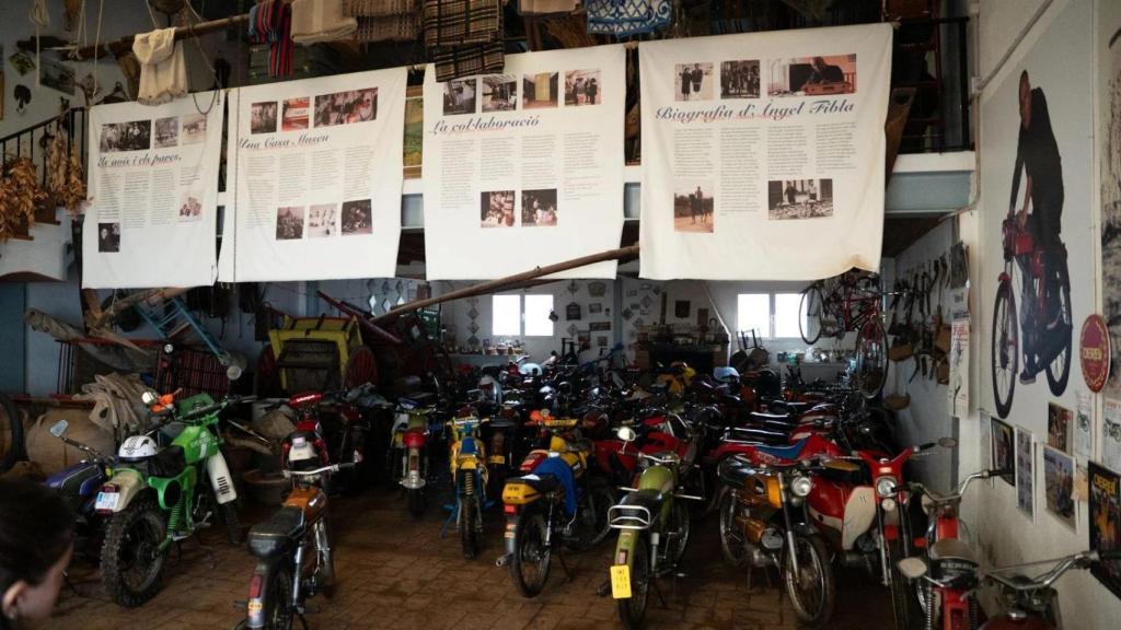 La Casa Museo de motocicletas Ángel Fibla, en Santa Bàrbara
