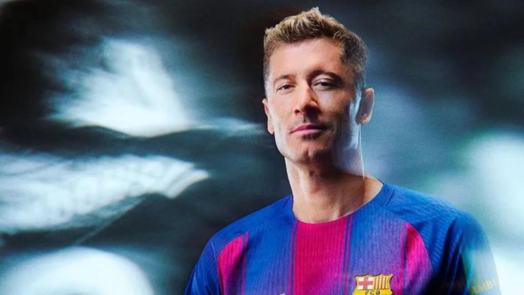 Lewandowski, amb la samarreta del clàssic