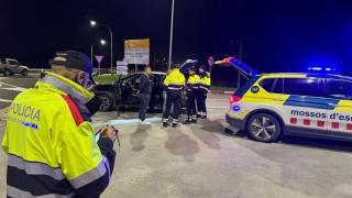 Un control de tráfico de los Mossos d'Esquadra