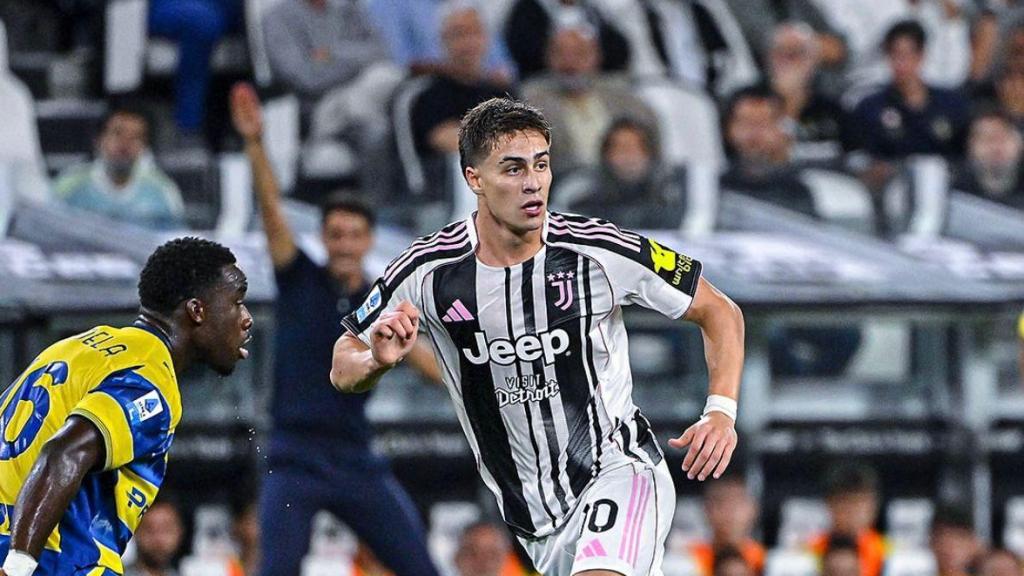 Kenan Yildiz amb la Juventus