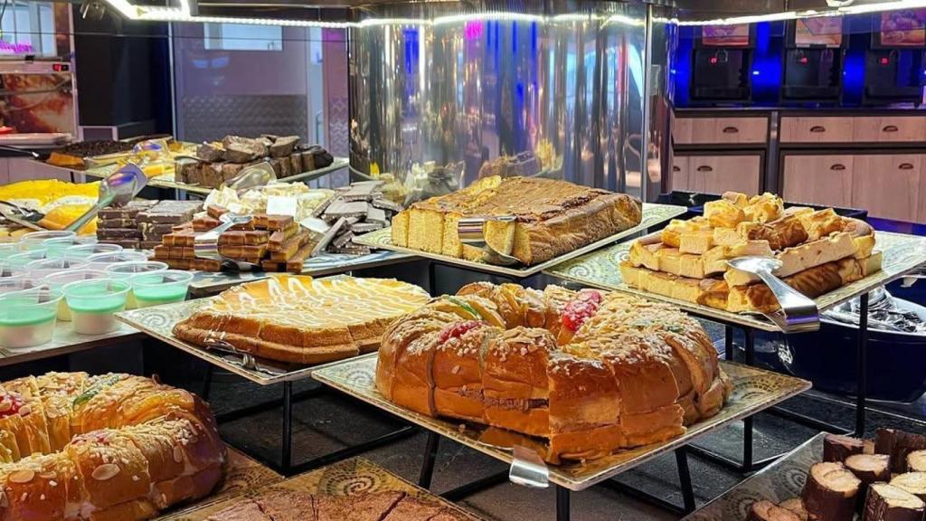 Pasteles del buffet