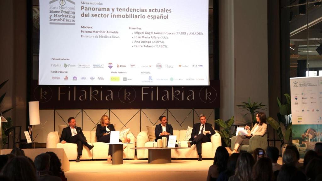 Un debate del II Foro Nacional de Home Staging y Marketing Inmobiliario celebrado en Madrid