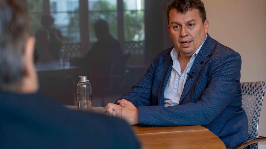 Miguel Angel del Arco, en la entrevista con 'Letra Global'